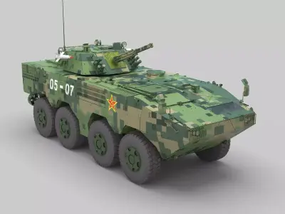 PLA ZBL-09 Snow Leopard IFV 3D model