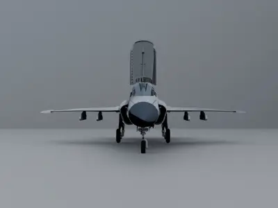 JF-17 THUNDER FIGHTER JET 3D model