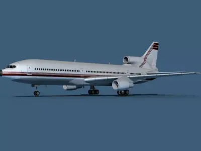 Lockheed L-1011-50 Corporate 1 3D model