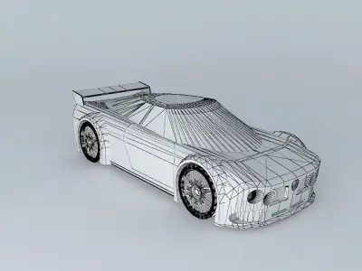Lancia 037 Concept Free 3D model