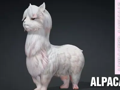 Alpaca A2 Free 3D model