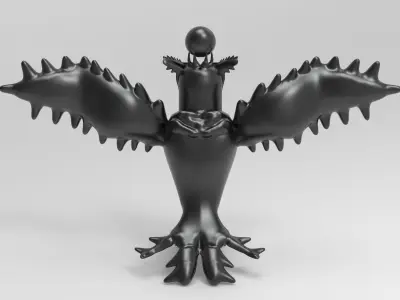 King Owl  3D model