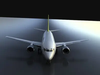 B 737 500 3D model