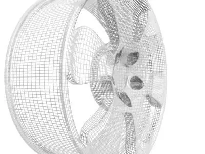 Wheel Rim 3D model buy