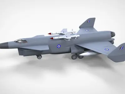 avro 559  3D model