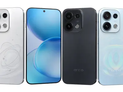 Oppo Reno16 Pro China All Colors 3D model