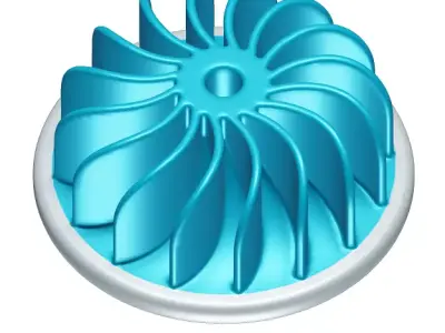 Toddler Impeller Toy 3D model