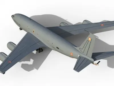 C-135FR  Stratotanker 3D model