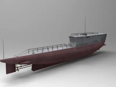The Submarine Mariotte 3D model