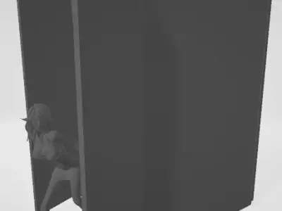 Tardis Free low-poly 3D model