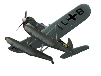 Arado Ar196 A-3 3D model