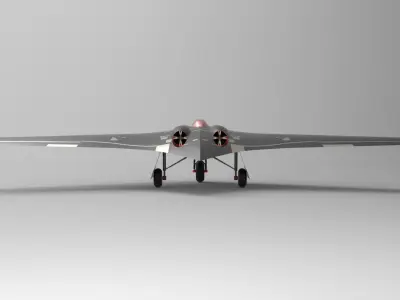 Horten Ho 229 3D model