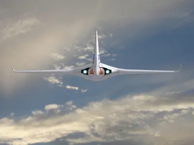 Swift Interplanetary Plane 3D model