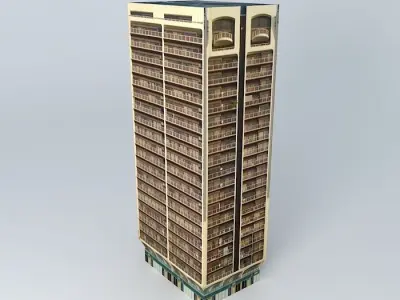 Habib Bank Tower Free 3D model