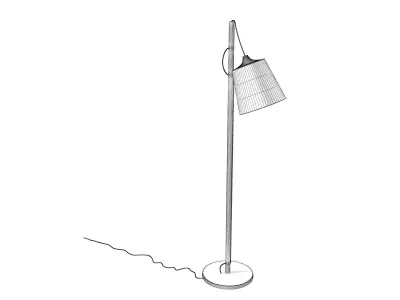 Pull Floor Lamp Free 3D model
