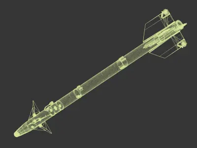 AIM-9M  3D model