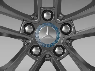 Mercedes Benz C 220  rim 3D model