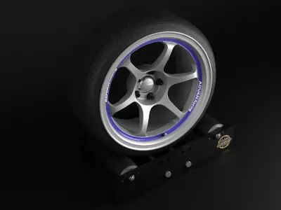 Advan RG1 Low-poly 3D model