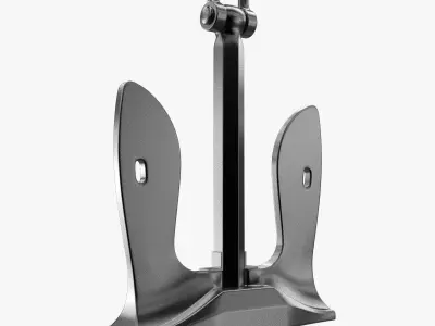 Anchor metal 3D model