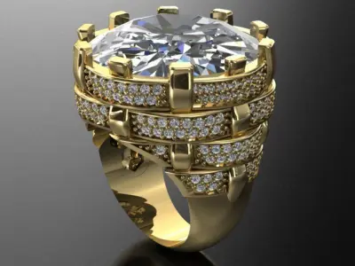 brike ring 3D print model