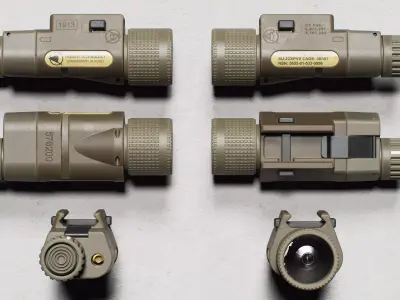 Insight - M3X Flashlight - Replica Low-poly 3D model