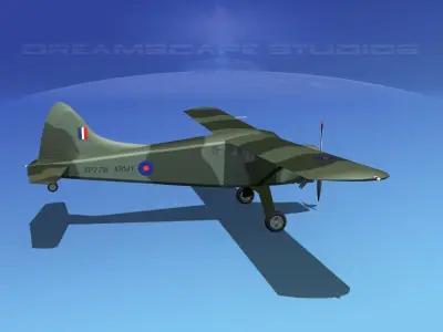 Dehaviland DH-2 Beaver RBA 3D model