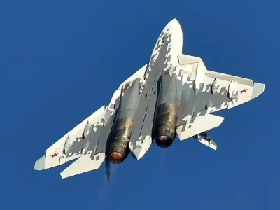 Sukhoi Su-57 3D model