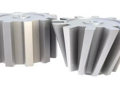 Furniture handle 19 3D model
