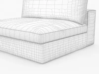 Clarence Sofa Moduler Part 04 3D model