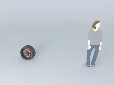 Disk Moose 23 Free 3D model