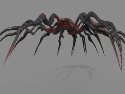 Spider Entity from the Backrooms 3D model