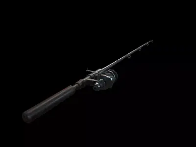 Fishing Rod - Gest Low-poly 3D model