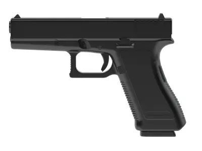 Glock pistol 3D model