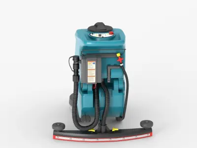 Floor Scrubber Machine 3D model