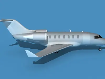 Bombardier CL-604 Challenger V00 3D model