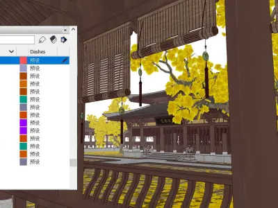 College of arts and Sciences 3D model