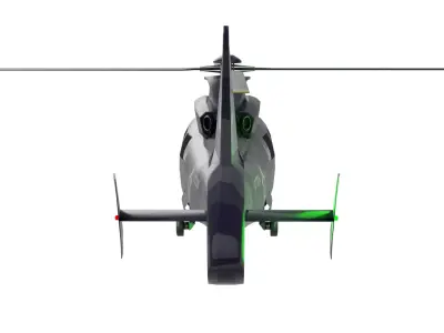 Dolphin Helicopter  Harbin Z-9 3D model