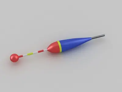Fishing Float 4 3D model