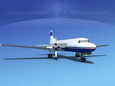 Convair CV-580 Corporate 5 3D model