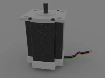motor pap paso a paso Free 3D model