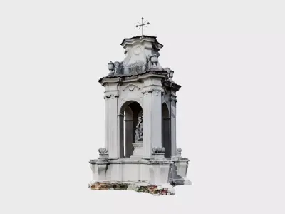Pensive Christ shrine at Centrum Kultury in Lublin 3D model