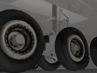 Most real AIRBUS A 380 - airplane 3d model 3D model