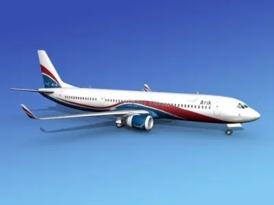 Boeing 737-900ER Arik 3D model