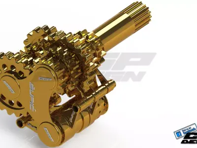 PINKI transmissiondesigned by upi Free 3D model