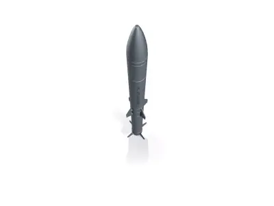 PL-15 Air-to-Air Missile Low-poly 3D model