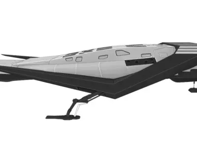 Ranger from Interstellar movie Low-poly 3D model