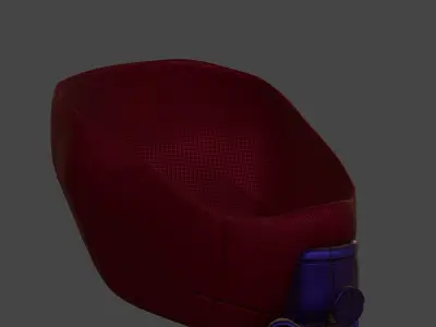 Gas mask helmet 3d model scifi Low-poly  Low-poly 3D model 566