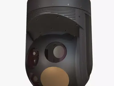 TrakkaCam TC-300 Low-poly 3D model