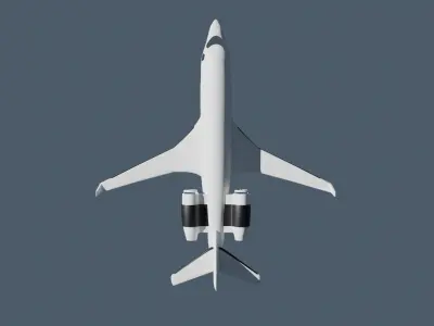 Golfstream G200 3D model