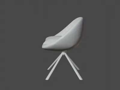 Nestle chair Free low-poly 3D model